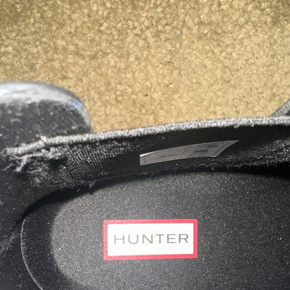 Hunter Original Play Waterproof Black Ankle Rain Boots - Picture 12 of 12